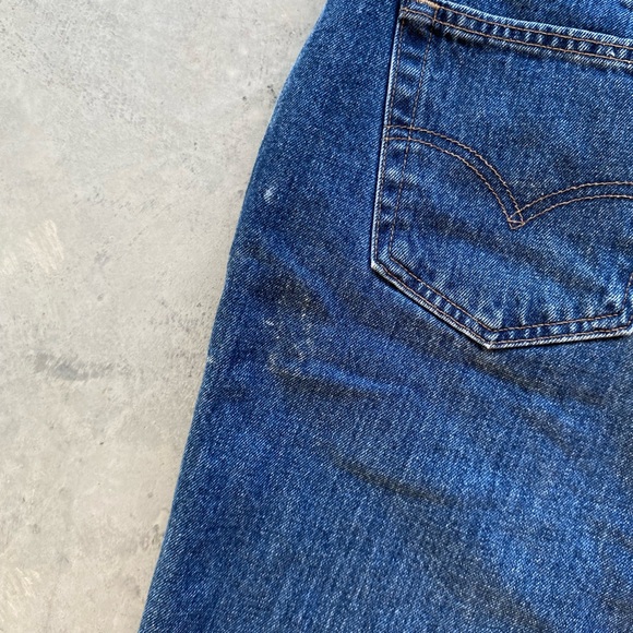 Vintage Levi’s Silvertab jorts loose baggy skater denim shorts - Picture 5 of 5